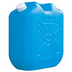 （まとめ） 土井金属 灯油缶 18L ブルー 1個 【×4セット】