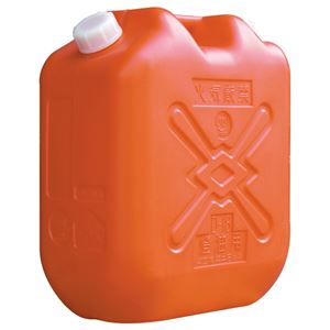 【訳あり・在庫処分】灯油缶 18L レッド（赤）
