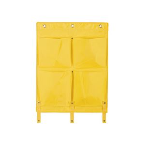 テラモト BMダストカー 専用ポケットE 小 黄 DS-232-510-5 1枚