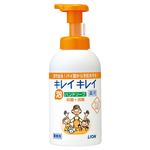 （まとめ） ライオン キレイキレイ 薬用泡ハンドソープ オレンジミックスの香り 本体 550ml 1個 【×5セット】