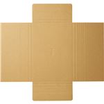 （まとめ） TANOSEE タトウ式段ボール A4用 1パック（50枚） 【×2セット】