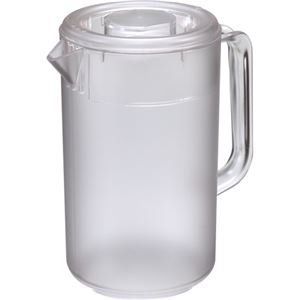 （まとめ） 新輝合成 アクアピッチャープロ 本体 クリア 2.2L 1個 【×4セット】