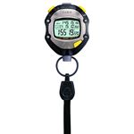 （まとめ） カシオ CASIO ストップウォッチ 1／1000秒計測 5気圧防水機能 ブラック HS-70W-1JH 1個 【×2セット】