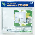 （まとめ） マグエックス ソフトホワイトボード ナチュルボ 無地 ヨコ型 215×175mm MSWB-2117NT 1枚 【×5セット】