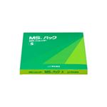 明光商会 シュレッダー用ゴミ袋 MSパック 透明 Sサイズ 1パック(100枚)