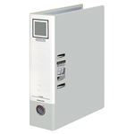 （まとめ） コクヨ レバッチファイル（ジャパンスタンダード） A4タテ 2穴 480枚収容 背幅76mm シルバー フ-AL290C 1冊 【×5セット】
