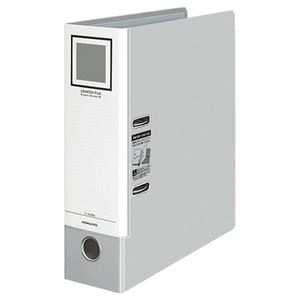（まとめ） コクヨ レバッチファイル（ジャパンスタンダード） A4タテ 2穴 680枚収容 背幅93mm シルバー フ-AL200C 1冊 【×5セット】