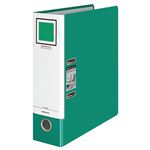 （まとめ） コクヨ レバッチファイル（ジャパンスタンダード） A4タテ 2穴 680枚収容 背幅93mm 緑 フ-AL200G 1冊 【×5セット】