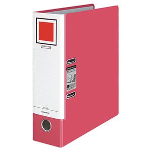 （まとめ） コクヨ レバッチファイル（ジャパンスタンダード） A4タテ 2穴 680枚収容 背幅93mm 赤 フ-AL200R 1冊 【×5セット】