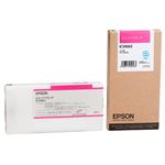 （まとめ） エプソン EPSON インクカートリッジ ビビッドマゼンタ 200ml ICVM63 1個 【×3セット】