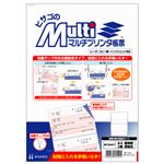 （まとめ） ヒサゴ マルチプリンター帳票 A4 裏地紋 2面 密封式 BP2009T 1冊（100枚） 【×2セット】