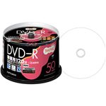 （まとめ） TANOSEE 録画用DVD-R 120分 1-16倍速 スピンドルケース VHR12JP50T 1パック（50枚） 【×5セット】