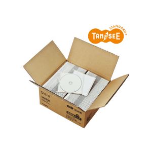 TANOSEE データ用DVD-R 4.7GB 1-16倍速 アクアホワイトワイドプリンターブル 5mmスリムケース DR-47AWWY100SN-TN 1パック(100枚)