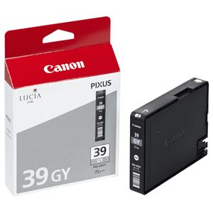 （まとめ） キャノン Canon インクタンク PGI-39GY グレー 4859B001 1個 【×3セット】