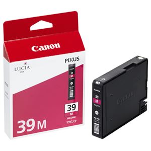 （まとめ） キャノン Canon インクタンク PGI-39M マゼンタ 4862B001 1個 【×3セット】