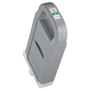 （まとめ） キャノン Canon インクタンク PFI-706 顔料グリーン 700ml 6688B001 1個 【×3セット】
