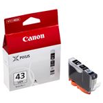 （まとめ） キャノン Canon インクタンク BCI-43LGY ライトグレー 6383B001 1個 【×3セット】