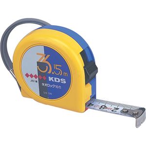 （まとめ） ムラテックKDS ネオロック コンベックス 幅16mm×長さ3.5m S16-35N 1個 【×4セット】