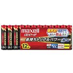 （まとめ） マクセル アルカリ乾電池 ボルテージ 単4形 LR03（T） 12P 1パック（12本） 【×5セット】