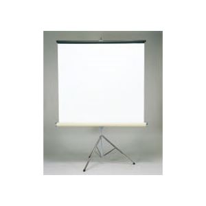 ケイアイシー 三脚スタンドスクリーン 1:1サイズ 1500×1500mm KS-15W 1台