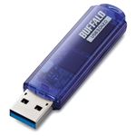（まとめ） バッファロー USB3.0対応 USBメモリー スタンダードモデル 16GB ブルー RUF3-C16GA-BL 1個 【×2セット】