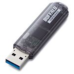 （まとめ） バッファロー USB3.0対応 USBメモリー スタンダードモデル 16GB ブラック RUF3-C16GA-BK 1個 【×2セット】
