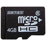 （まとめ） アドテック microSDHC 4GB Class10 SD変換アダプター付 AD-MRHAM4G／10T 1枚 【×3セット】
