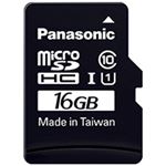 パナソニック microSDHC UHS-Iカード 16GB Class10 RP-SMGA16GJK 1枚