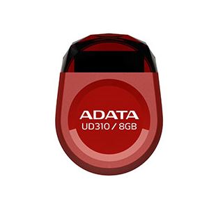 （まとめ） エーデータ USBメモリー 2.0規格 16GB レッド AUD310-16G-RRD 1個 【×2セット】