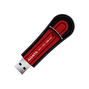 エーデータ USBメモリー 3.0規格 32GB レッド AS107-32G-RRD 1個