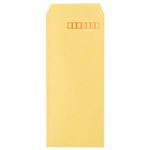 （まとめ） TANOSEE R40クラフト封筒 長4 70g／m2 〒枠あり 業務用パック 1箱（1000枚） 【×4セット】