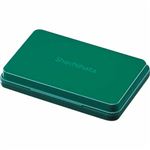 （まとめ） シャチハタ スタンプ台 中形 緑 HGN-2-G 1個 【×5セット】