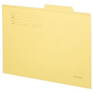 （まとめ） TANOSEE 個別フォルダー 両面クラフト A4 1パック（30冊） 【×5セット】