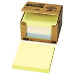（まとめ） ニチバン ポイントメモ 再生紙 ビジネスパック 75×75mm 5色 MB-2K 1パック（5冊） 【×5セット】