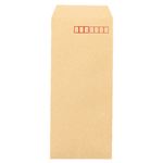 （まとめ） ピース R40再生紙クラフト封筒 長4 70g／m2 〒枠あり 業務用パック 401-80 1箱（1000枚） 【×4セット】