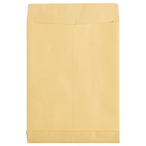 （まとめ） TANOSEE マチ付クラフト大型封筒 A4 120g／m2 1パック（50枚） 【×2セット】