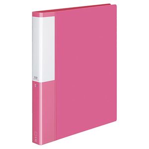 （まとめ） コクヨ クリヤーブック（クリアブック）（POSITY） 替紙式 A4タテ 30穴 25ポケット付属 背幅33mm ピンク P3ラ-L730P 1冊 【×5セット】