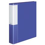 （まとめ） コクヨ クリヤーブック（クリアブック）（POSITY） 替紙式 A4タテ 30穴 35ポケット付属 背幅53mm ブルー P3ラ-L740B 1冊 【×5セット】