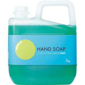 （まとめ） TANOSEE ハンドソープ（フォームタイプ） シャボネット P-5 詰替用 5kg 1個 【×2セット】