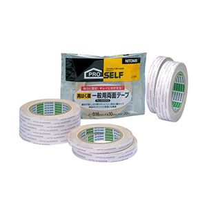 （まとめ） ニトムズ 再剥離一般両面テープ 5000NS 30mm×20m J1380 1巻 【×5セット】