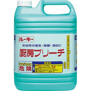 （まとめ） 第一石鹸 ルーキー 厨房ブリーチ 業務用 5kg 1本 【×5セット】