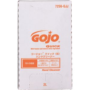 （まとめ） ゴージョー クイック（S）ハンドクリーナー ディスペンサー用 2000ml 7256 1個 【×2セット】