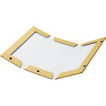 （まとめ） TANOSEE 図面ファイル（クラフトタイプ） A1 3つ折 背幅40mm 1冊 【×5セット】