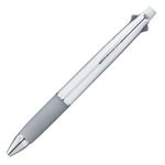（まとめ） 三菱鉛筆 多機能ペン ジェットストリーム4＆1 0.7mm （軸色 シルバー） MSXE510007.26 1本 【×5セット】