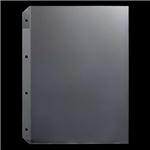 （まとめ） G-Aim クリアホルダー A4タテ 4穴 クリア YG-40 1パック（10枚） 【×5セット】