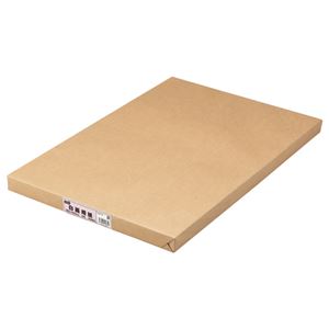 （まとめ） TANOSEE 白画用紙 四つ切 業務用パック 1パック（100枚） 【×2セット】