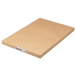 （まとめ） TANOSEE 白画用紙 四つ切 業務用パック 1パック（100枚） 【×2セット】
