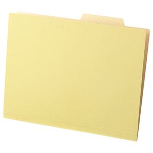 （まとめ） TANOSEE 個別フォルダー（クラフト厚紙タイプ） A4 1パック（50冊） 【×4セット】