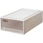 天馬 Fits フィッツケース ロングL W440×D740×H230mm カプチーノ 1個