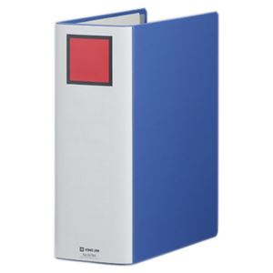 （まとめ） キングファイル スーパードッチ（脱・着）イージー A4タテ 900枚収容 背幅106mm 青 2479A 1冊 【×10セット】